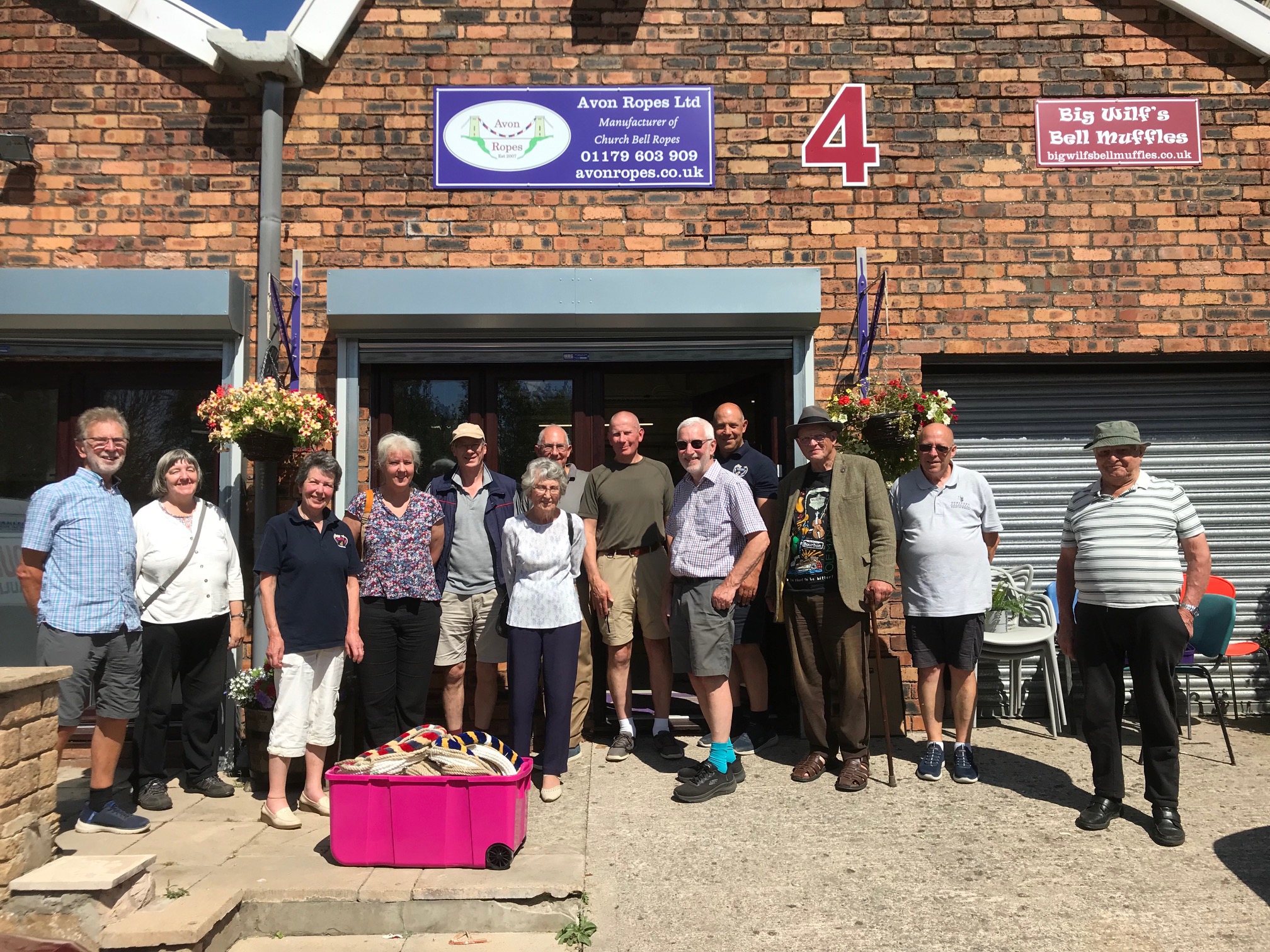 Bellringers Outing with a Purpose